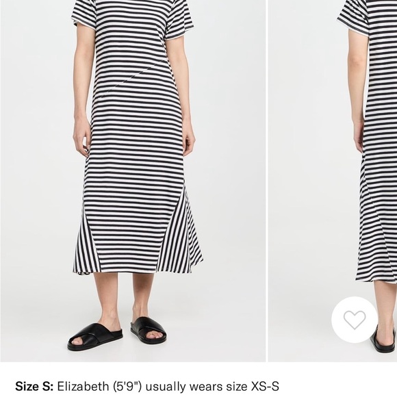 Nation LTD Eileen Stripe Tee Shirt Dress - Picture 3 of 9